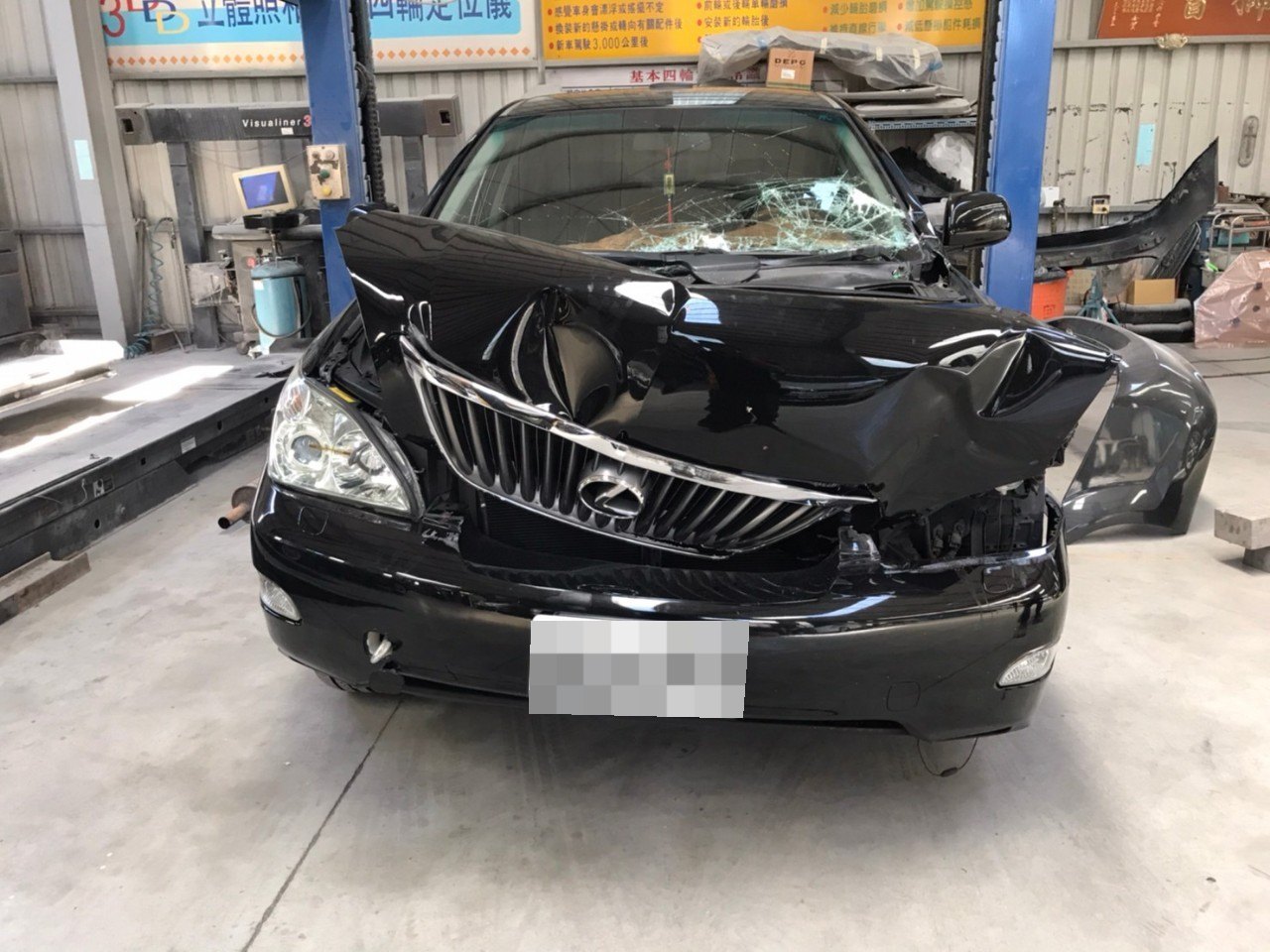 車輛鈑金烤漆完成後外觀