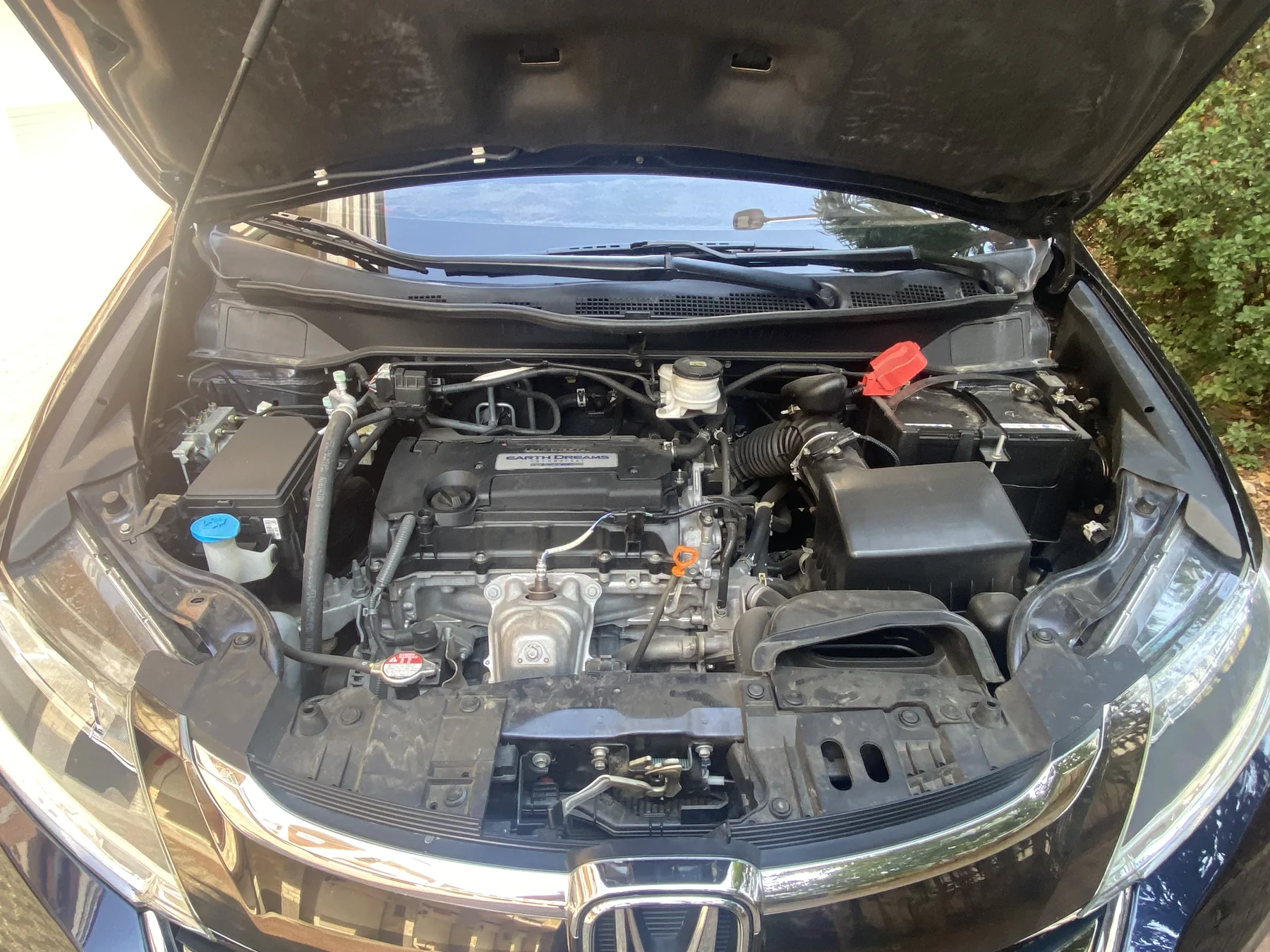 Honda Odyssey 引擎室